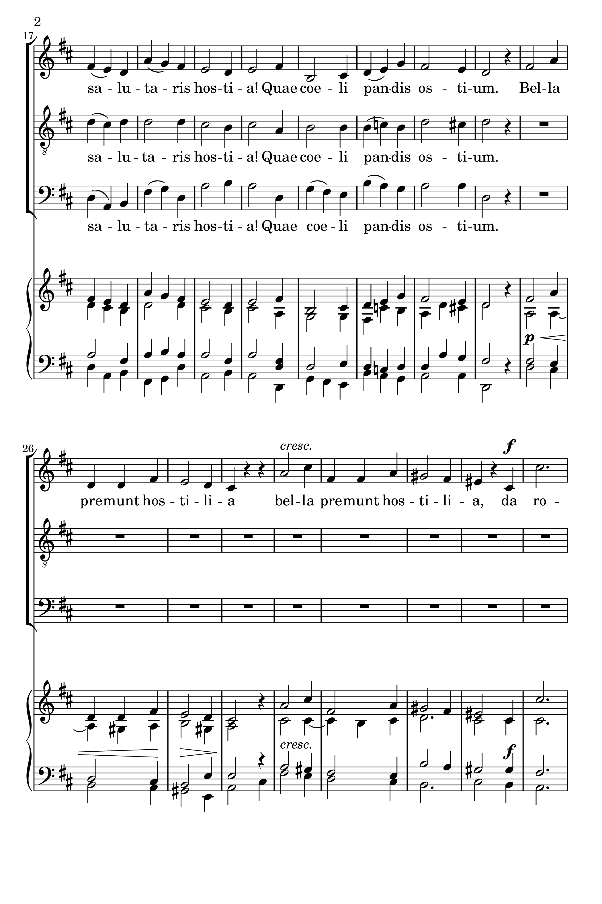 O Salutaris page 2